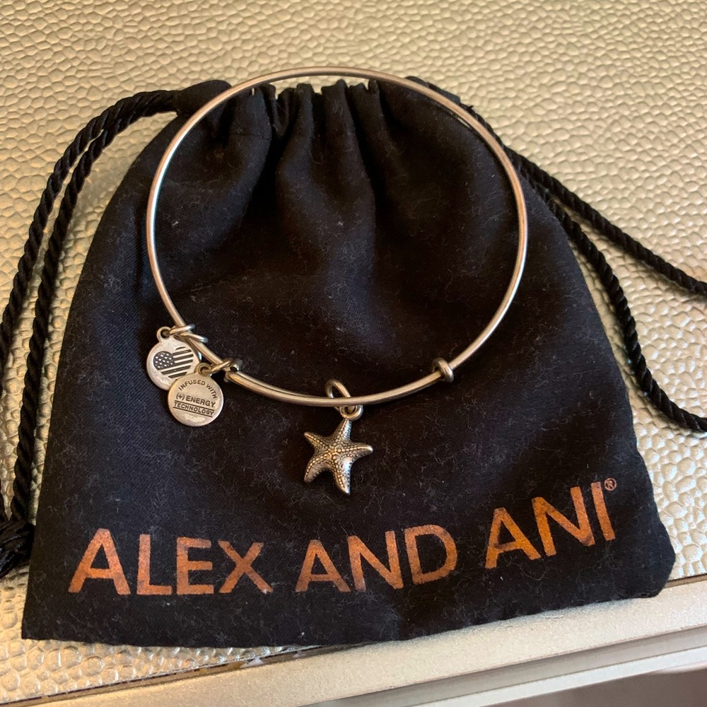 Alex & Ani Starfish Bangle